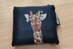 Giraffe Face Shopping Bag photo review