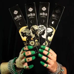 Vonné tyčinky Palo Santo Black India, 12 prameňov, prekvapivá vôňa