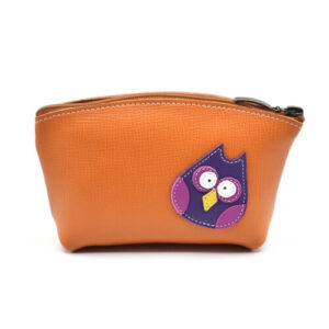 Držiak na make-up alebo pero z kože Sova