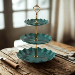 Elegantný držiak na ovocie - zelený