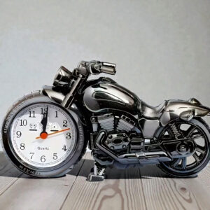 Vintage budík - motocykel