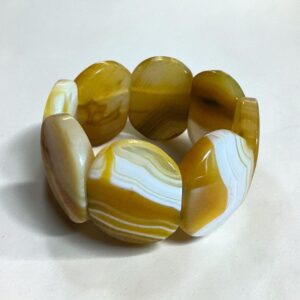 Ivory Dune Achát Náramok