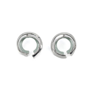 Semicircolare Green Náušnice